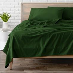 Bare Home Flannel Sheet Set 100% Cotton, Velvety Soft Heavyweight - Double Brushed Flannel - Deep Pocket