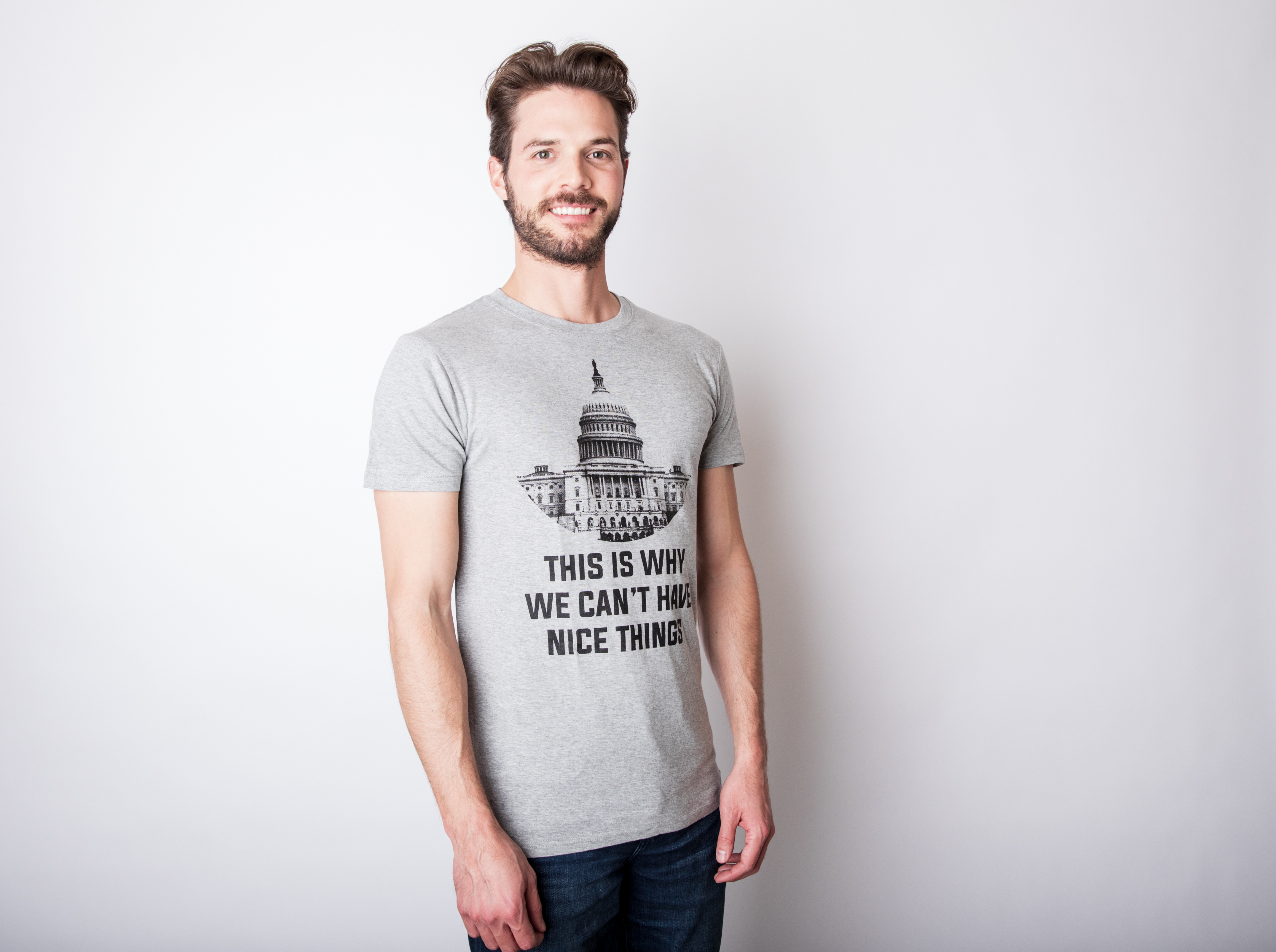 Crazy Dog Tshirts This Is Why We Can't Have Nice Things T Shirt Funny Anti Capitol Political Tee