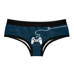 Crazy Dog Tshirts Womens Leave This To The Professional Panties Gamer Bikini Brief Funny Gaming Controller Graphic