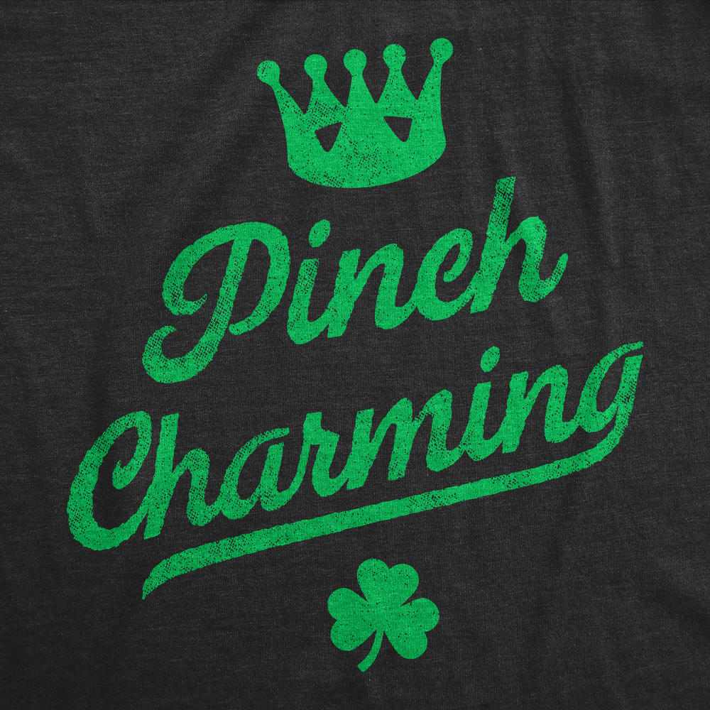 Crazy Dog Tshirts Toddler Pinch Charming T Shirt Funny St Pattys Day Parade Pinching Joke Tee For Young Kids