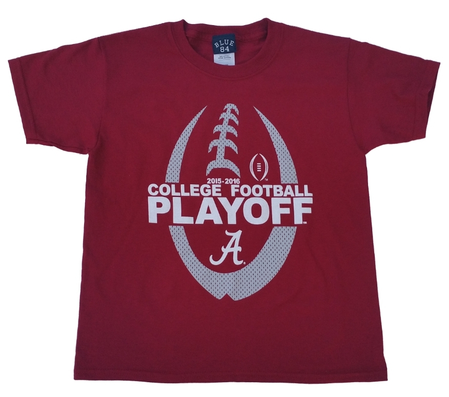 Blue 84 Alabama Crimson Tide Youth 2016 College Football Playoff T