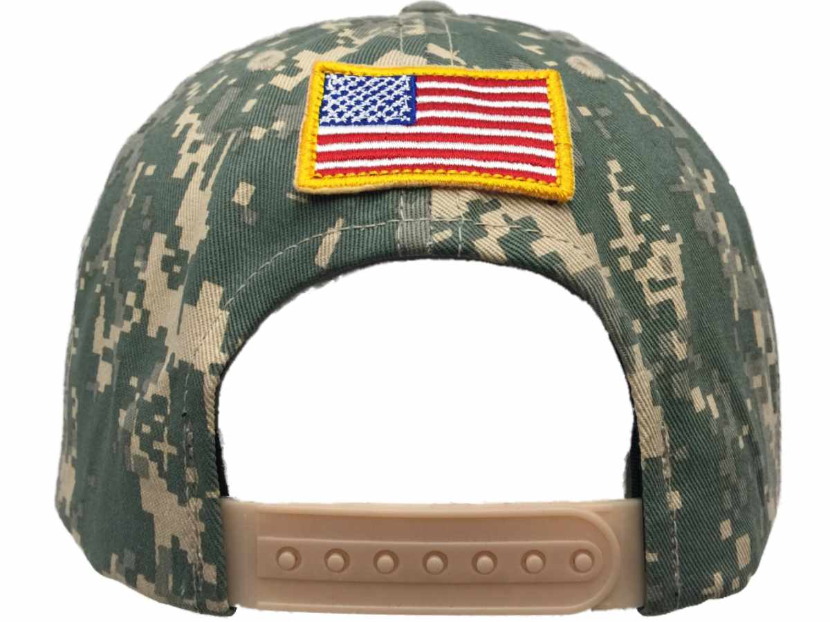 Top of the World Kansas Jayhawks TOW Digital Camouflage Patriot Snap Adjustable Snapback Hat Cap