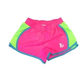 Colosseum Louisville Cardinals Girls Neon Ss T Shirt Athletic Shorts Set M