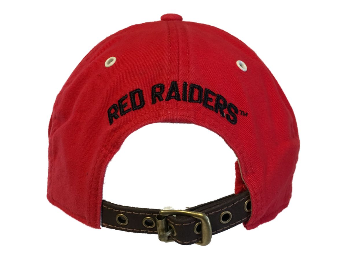 Original Retro Brand Texas Tech Red Raiders Retro Brand Red Crew Adjustable Buckle Slouch Hat Cap