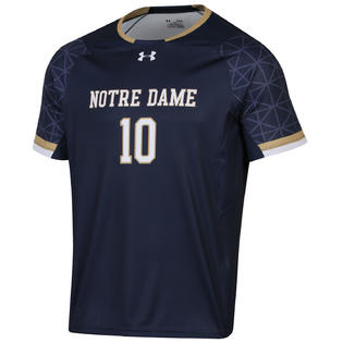 Under Armour Notre Dame Fighting Irish Navy 10 Light Speed Soccer Jersey
