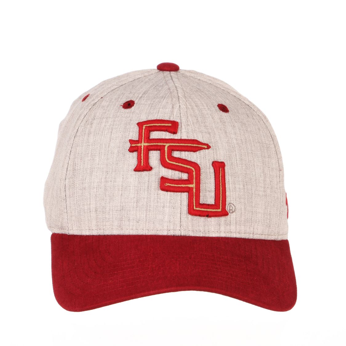ZHats Florida State Seminoles Zephyr "Oxford" Structured Stretch Fit Fitted Hat Cap