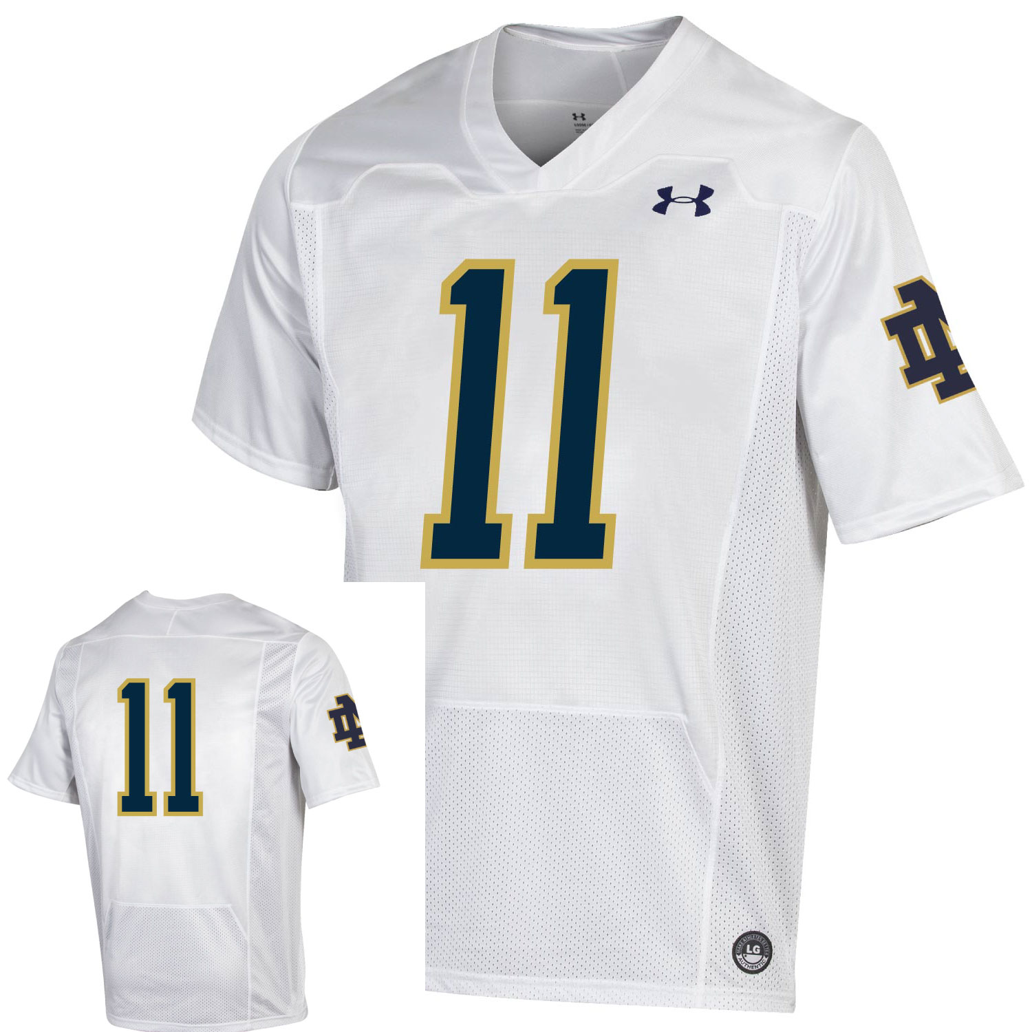 Under Armour Notre Dame Fighting Irish UA #11 ArmourGrid 2.0 Replica Football Jersey