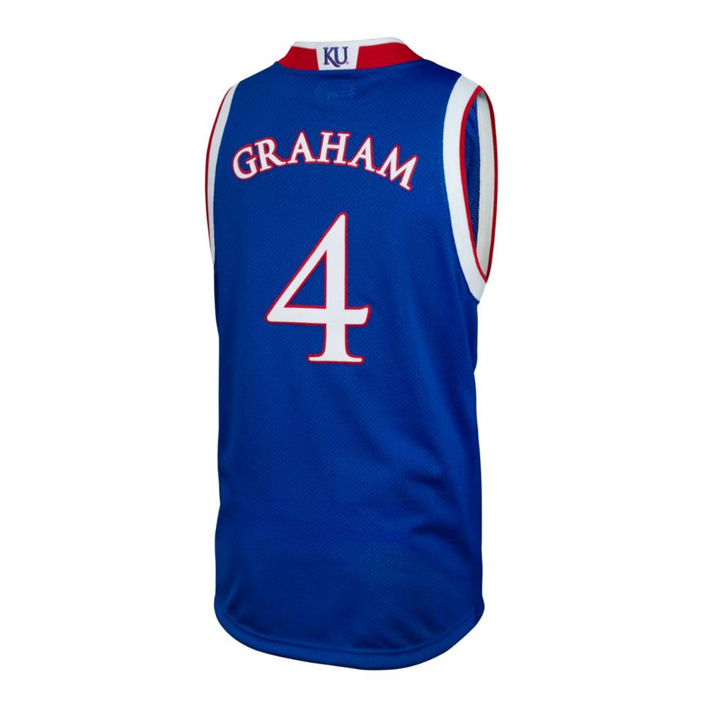 Original Retro Brand Devonte' Graham #4 Retro Brand Authentic Basketball Blue Jersey