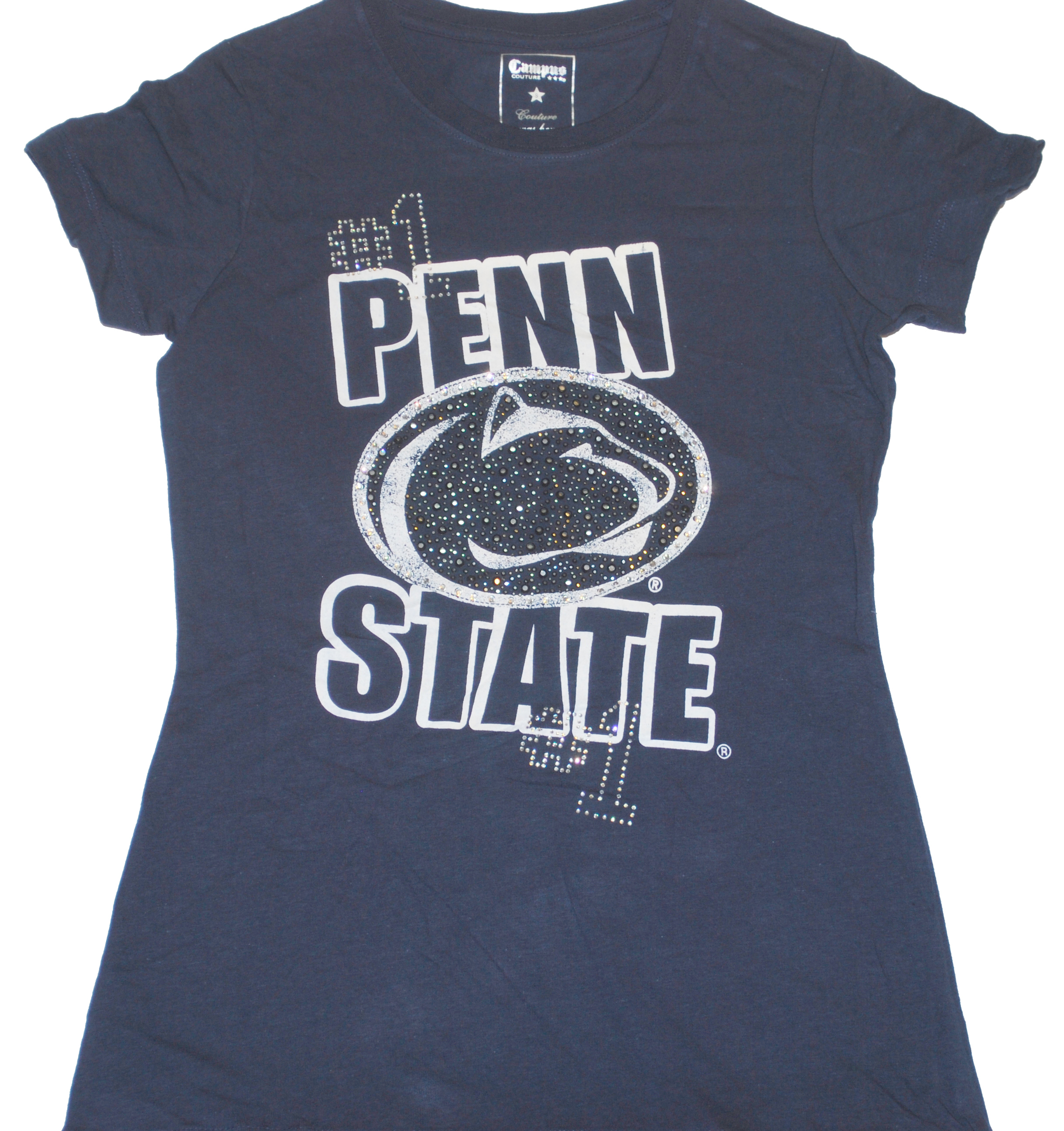 Campus Couture Penn State Nittany Lions  Women's Graphic Cut T-Shirt (S)