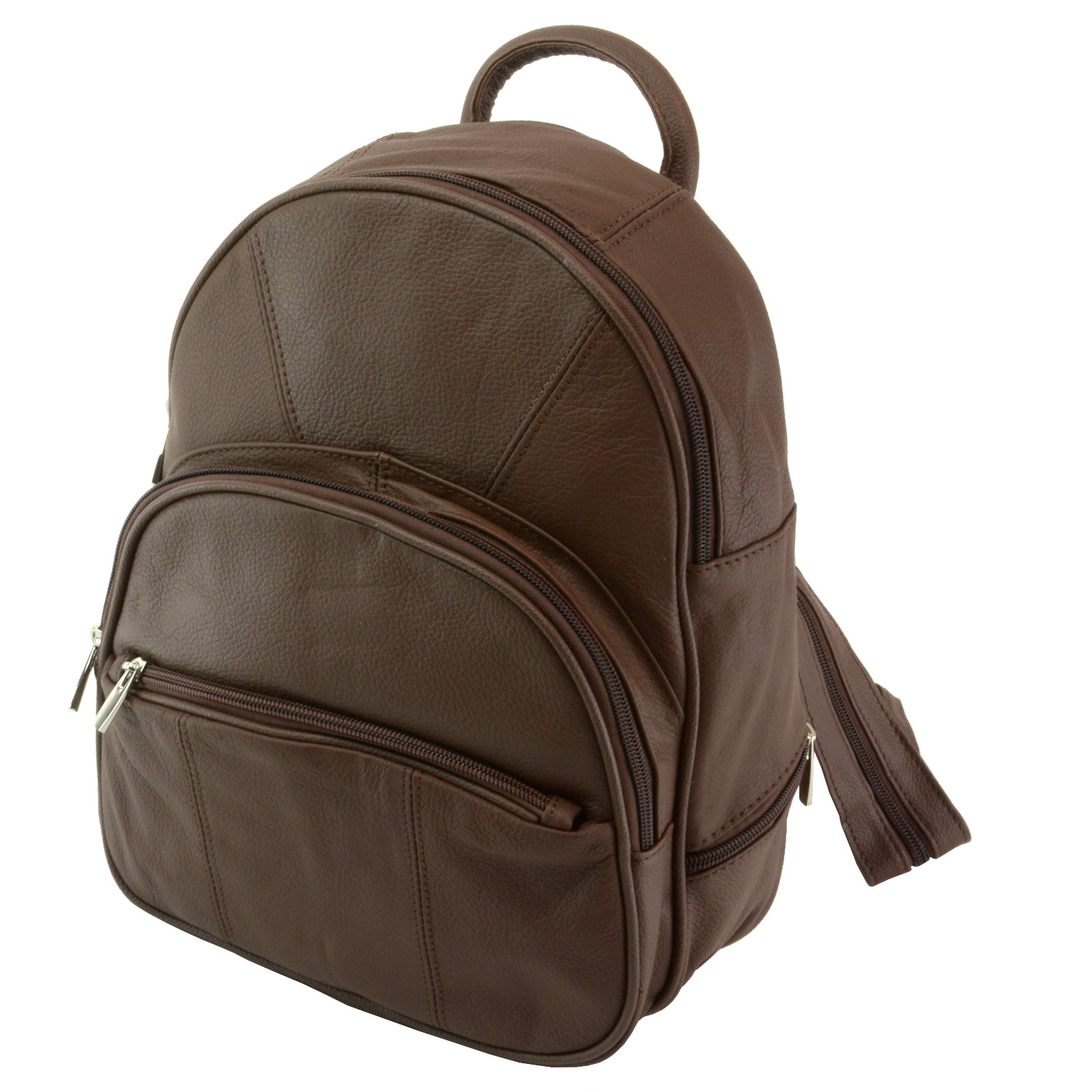 SBR Designs New Leather Backpack Purse Sling Bag Back Pack Shoulder Handbag Organizer Pocket