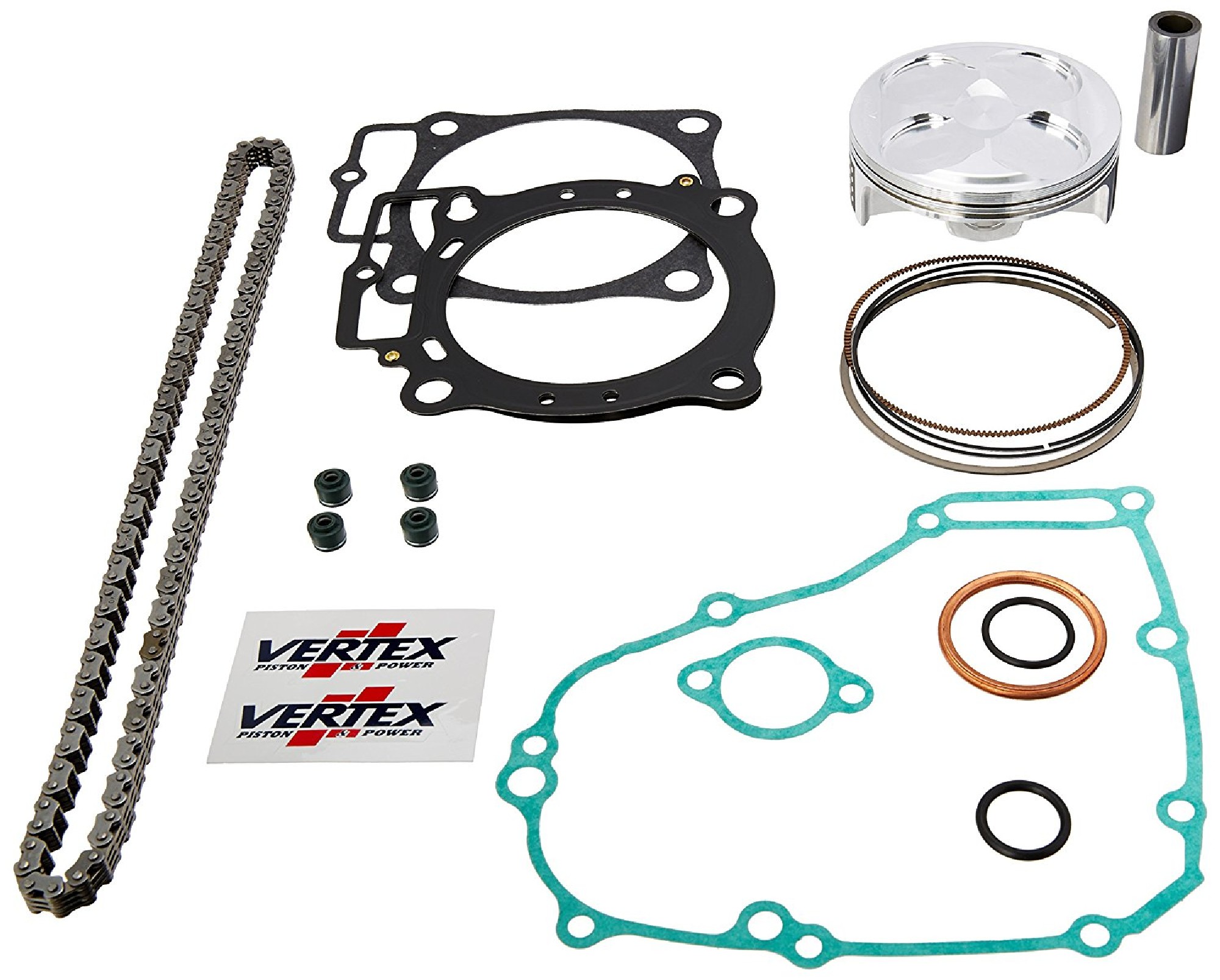 Vertex New Vertex Top End Piston Kit for Honda CRF 450 R (13-16) VTKTC23856C