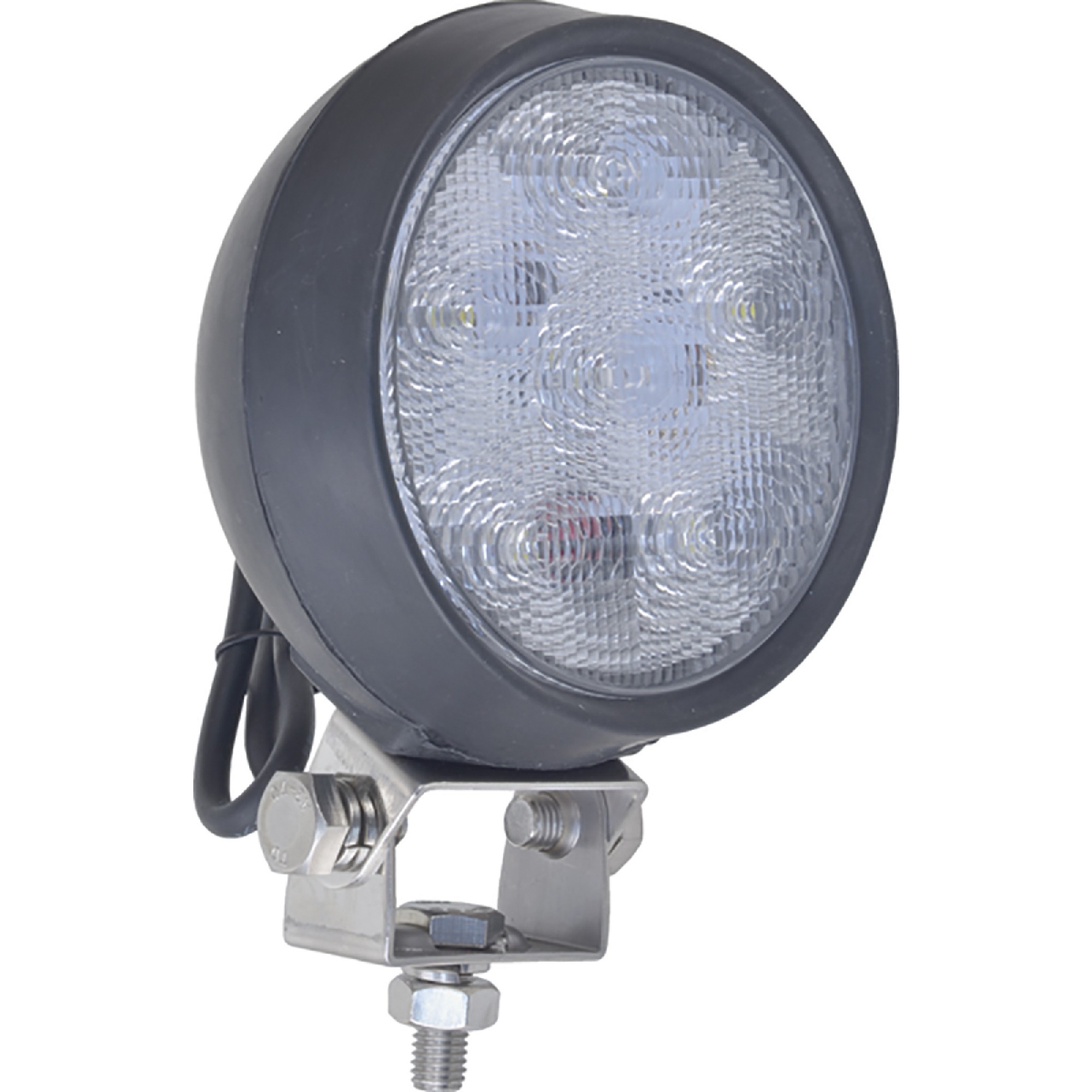 J&N Work Light for 12/24V, 6 LED, 1, 350 Lumens, White, Flood; 550-10041