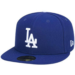New Era 59FIFTY Los Angeles Dodgers MLB Authentic Collection On-Field Fitted Cap, Blue, Size 7 1/2, 70331962