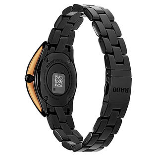 Rado Hyperchrome Black Ceramic Quartz Ladies Watch R32214152