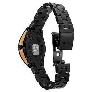 Rado Hyperchrome Black Ceramic Quartz Ladies Watch R32214152