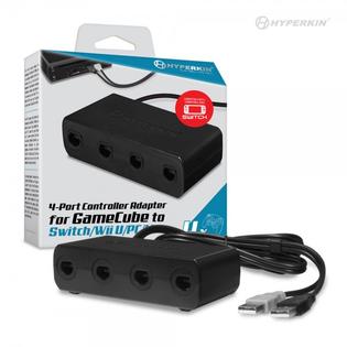 Hyperkin 4 Port Controller Adapter For Gamecube To Switch Wii U Pc Mac Hyperkin 4 Port Controller Adapter For Gamecube To Switch Wii U Pc Mac