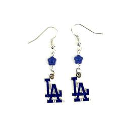 Aminco Los Angeles Dodgers MLB Sophie Style Dangle Earrings