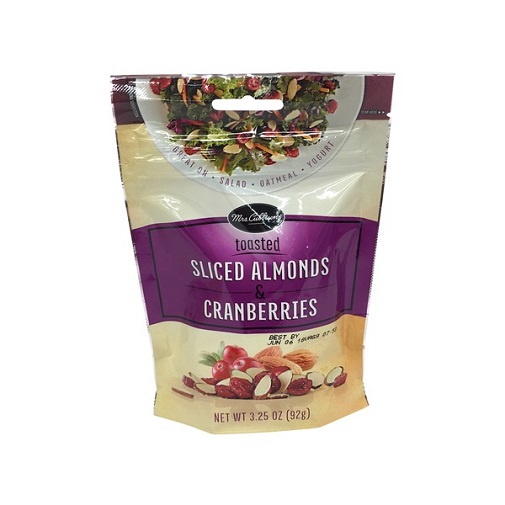 Mrs. Cubbisons Toasted Sliced Almonds and Cranberries