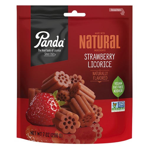 Panda All Natural Strawberry Licorice