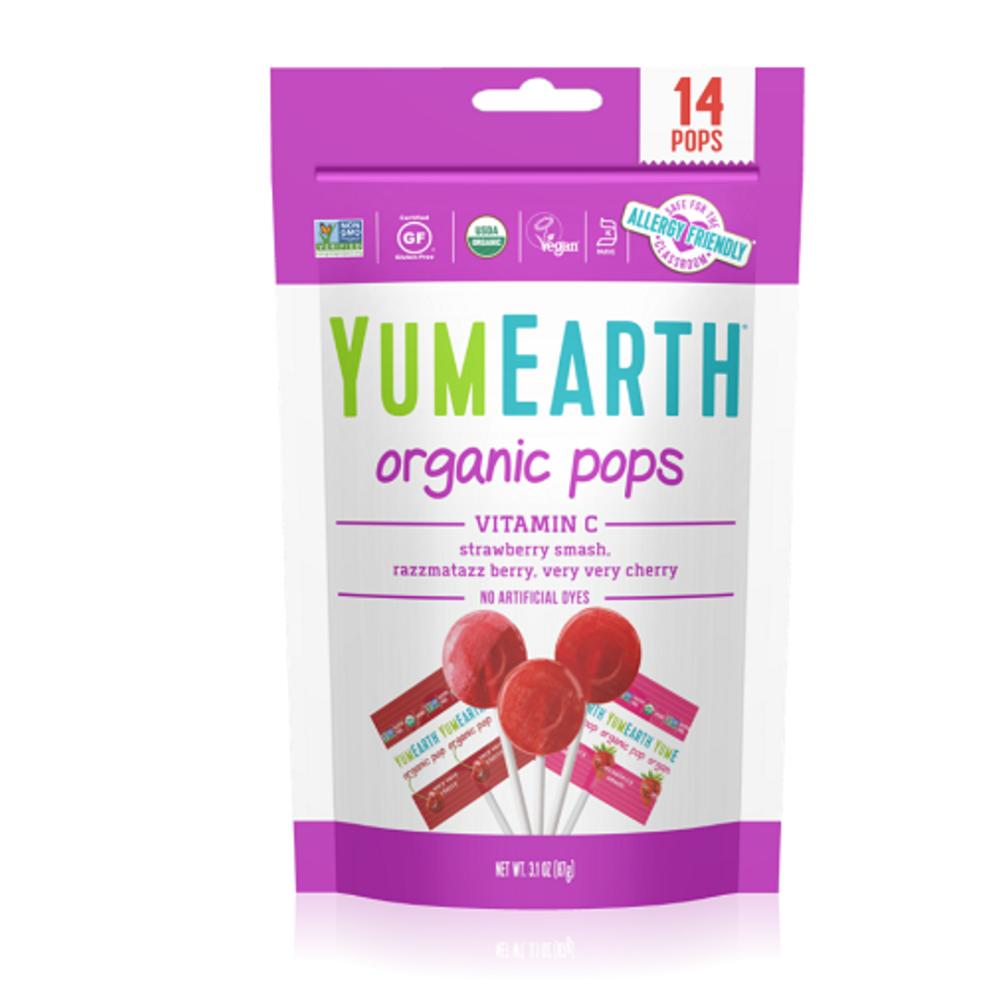 Yum Earth Organic Vitamin C Lollipops