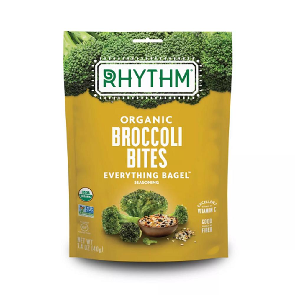 Rythm Rhythm Organic Broccoli Bites Everything Bagel