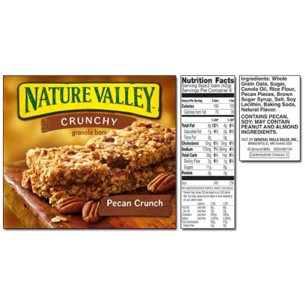 Nature Valley Crunchy Pecan Crunch Granola Bars