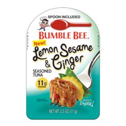 Bumble Bee Lemon Sesame & Ginger Seasoned Tuna