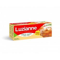 Luzianne Family Size Half Caff Tea Bags