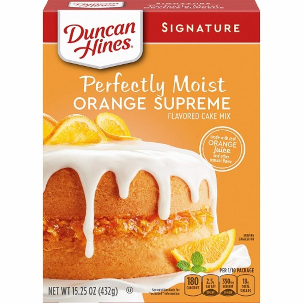 Duncan Hines Signature Orange Supreme Cake Mix