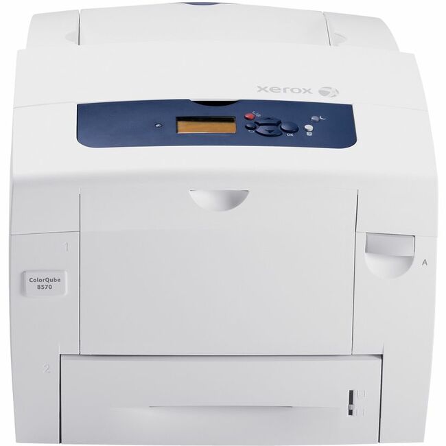 Xerox ColorQube 8570DT Solid Ink Printer - Color - 2400 dpi Print - Plain Paper Print - Desktop - Xerox - 8570/YDT