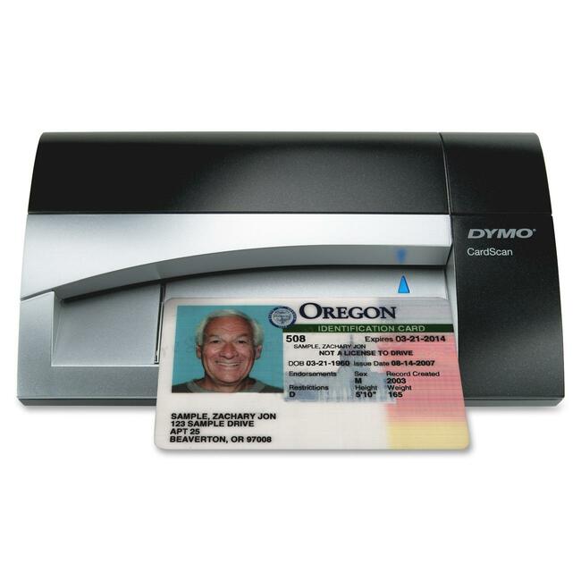 Dymo Corporation Dymo CardScan Card Scanner - 300 dpi Optical - DYMO CORPORATION - 1812034