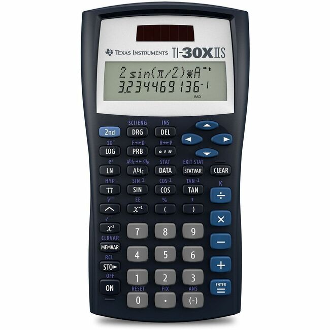 Texas Instruments TI30XIIS Dual Power Scientific Calculator - Texas Instruments - TI-30X-IIS