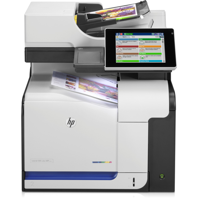 HP LaserJet 500 M575DN Laser Multifunction Printer - Color - Plain Paper Print - Desktop - Hewlett Packard - CD644A#BGJ
