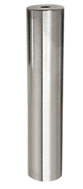 C.R. Laurence CRL S0B1146BS Brushed Stainless 1-1/4" Diameter by 6" Standoff Base
