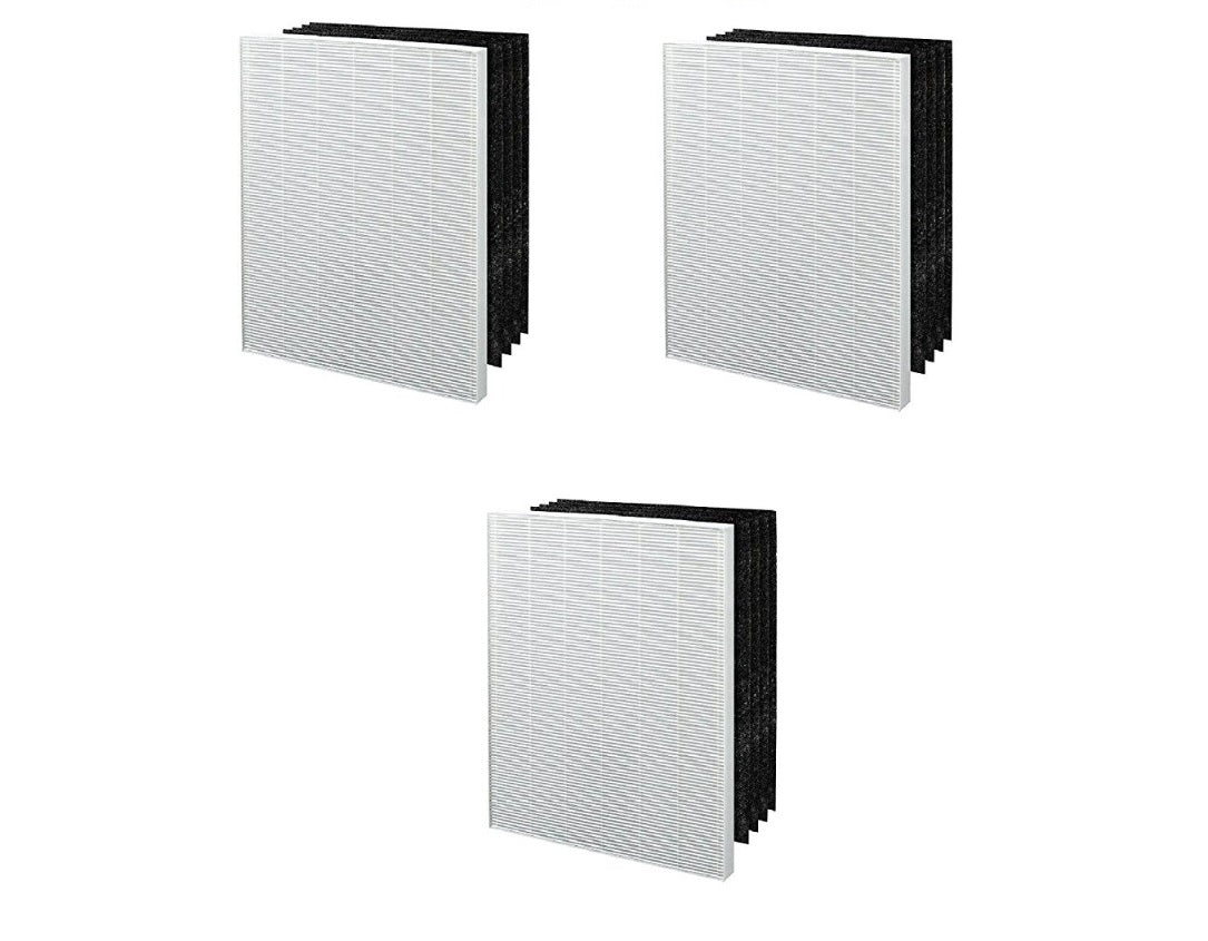 LifeSupplyUSA 3 Pack Replacement Filter to fit Electrolux EL041 Carbon Air Cleaner ELAP15D7PW