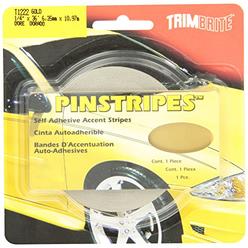 TRIMBRITE T1222 Trim Stripe Gold 1/4 Tape