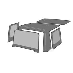 Photo 1 of 912935 Factory Replacement Soft Top Fits 97-06 TJ Wrangler