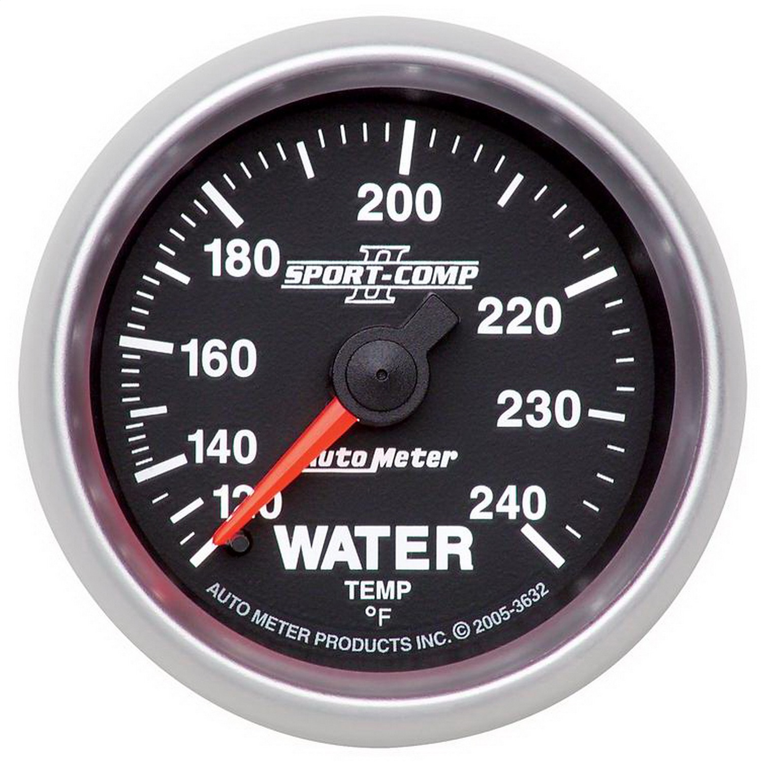 AutoMeter 3632 Sport-Comp II Mechanical Water Temperature Gauge