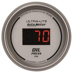 AutoMeter 6527 Ultra-Lite Digital Oil Pressure Gauge