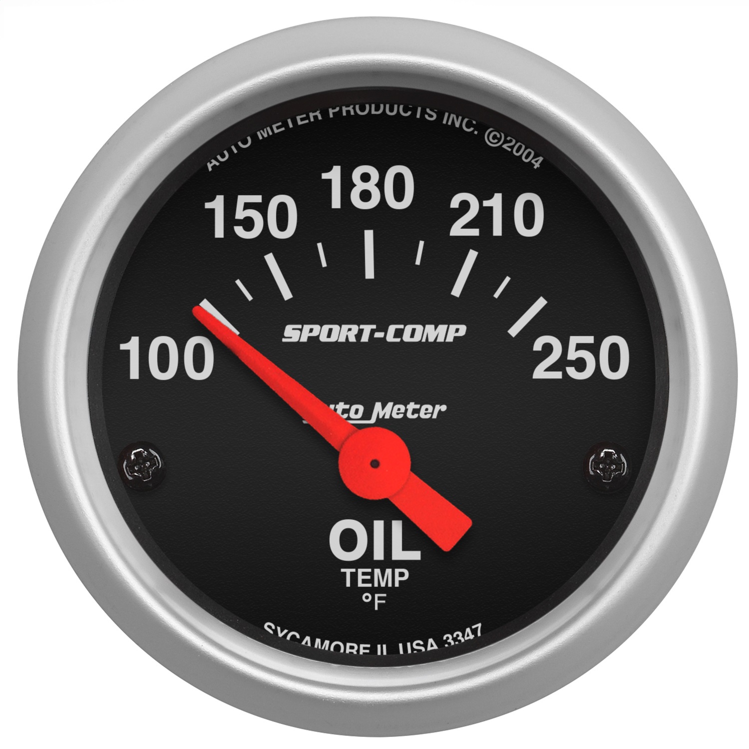 AutoMeter 3347 Sport-Comp Electric Oil Temperature Gauge