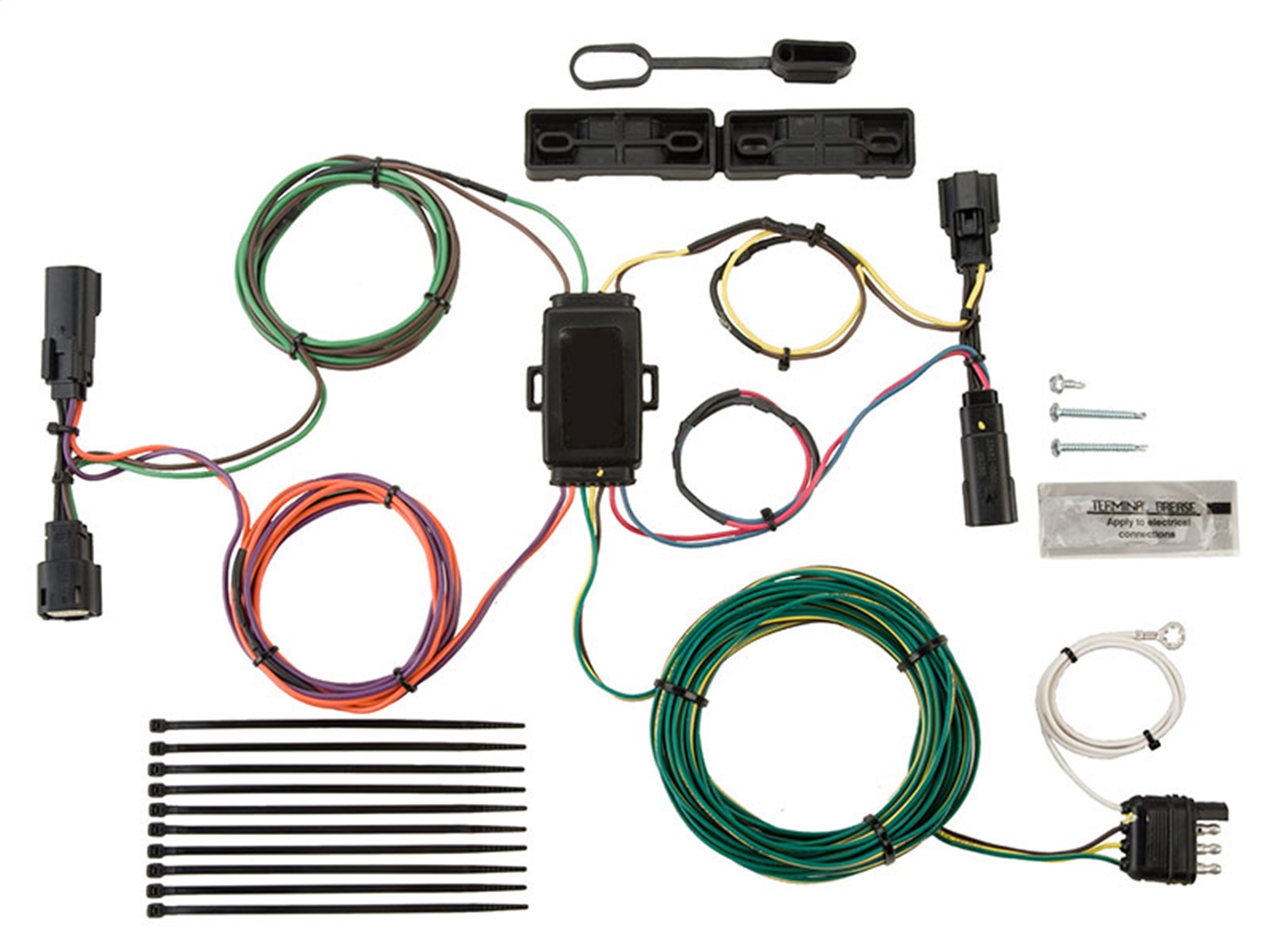 Blue Ox BX88280 EZ Light Wiring Harness Kit Fits Edge Escape Mariner MKX Tribute