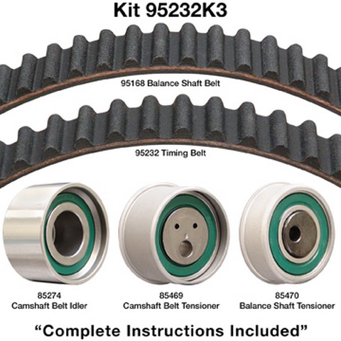 Dayco Products LLC Dayco Engine Timing Belt Kit P/N:95232K3