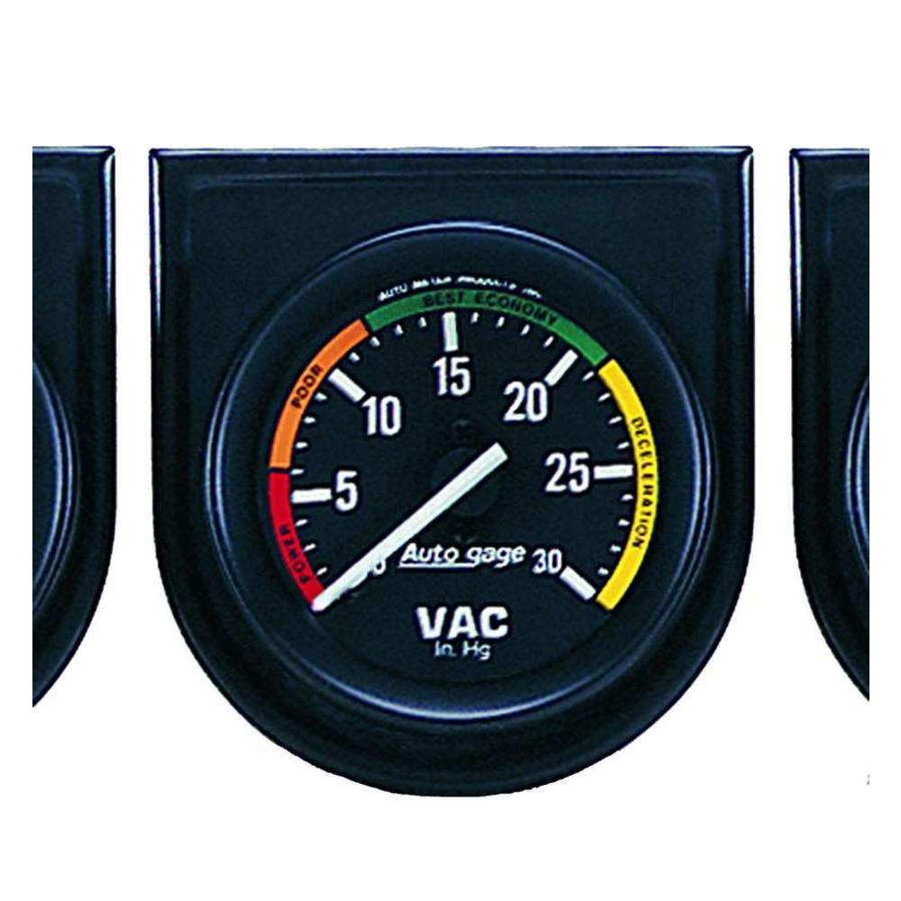 AutoMeter 2337 Autogage Vacuum Gauge Panel