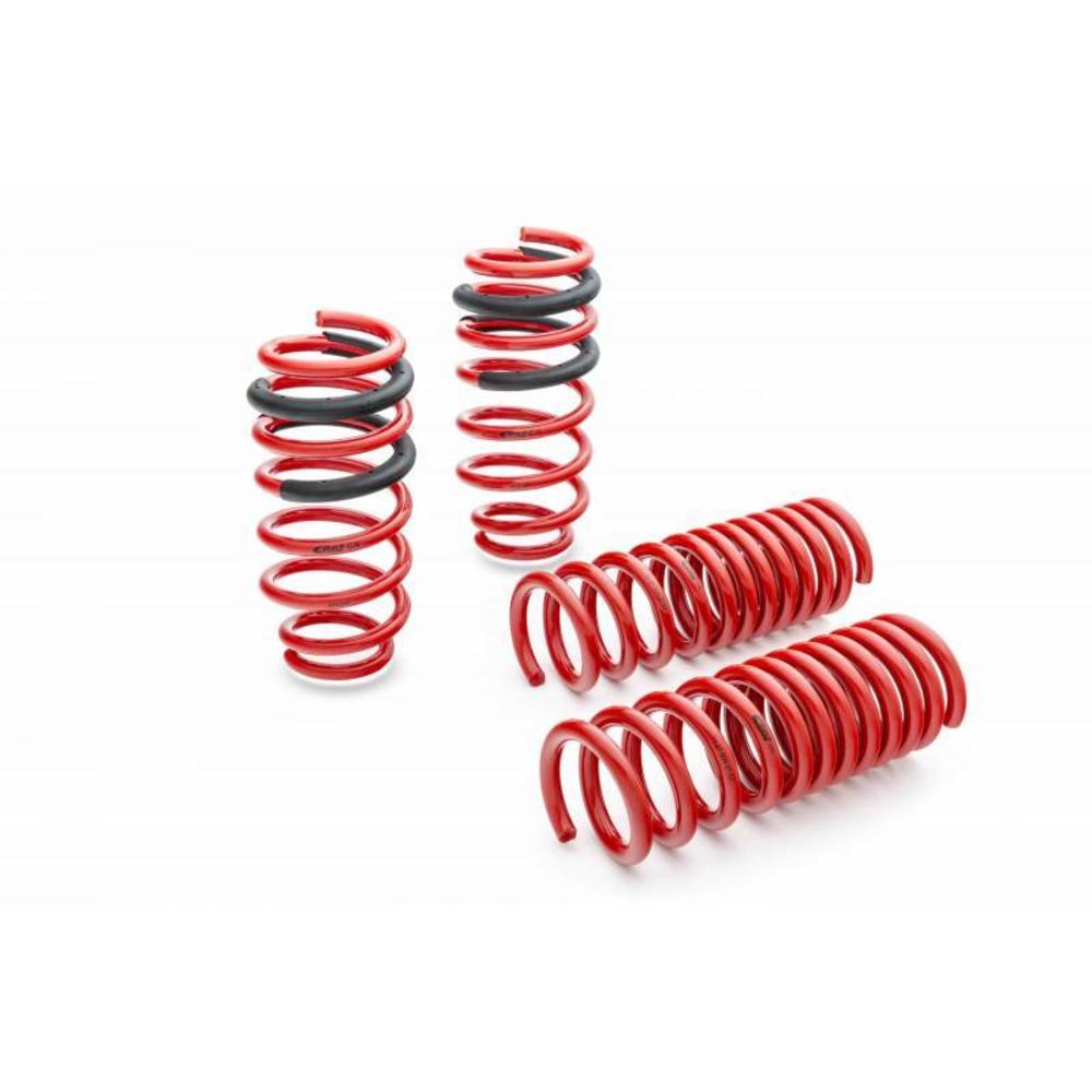 Eibach Springs Eibach E10-27-004-01-22 Pro-Kit Performance Spring (Set of 4 Spring) Black, Front: 0.8 in // Rear: 1.3 in