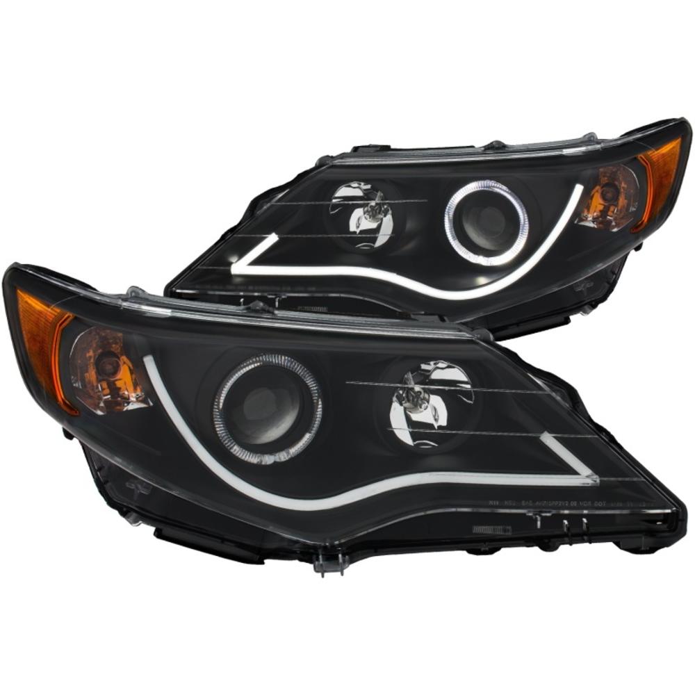 AnzoUSA Anzo USA 121512 Projector Headlight Set w/Halo Fits 12-13 Camry