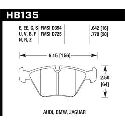 Hawk Performance HB135U.760 DTC-70 Disc Brake Pad