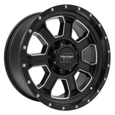 Pro Comp Wheels 5143-2989 Xtreme Alloys Series 5143 Satin Black Finish Size 20x9 Bolt Pattern 8x180mm Back Space 5 in.