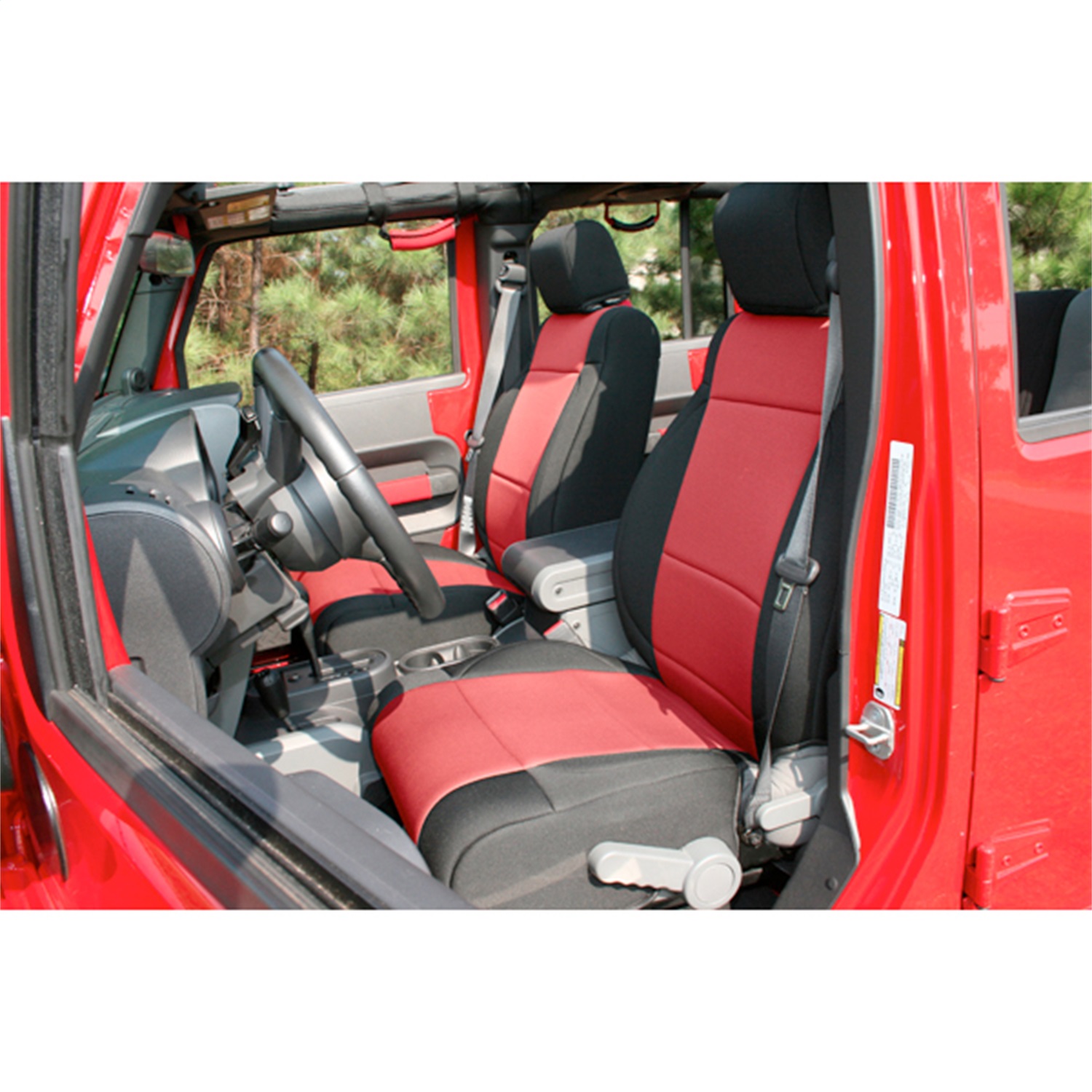Rugged Ridge 13215.53 Custom Neoprene Seat Cover Fits 11-18 Wrangler (JK)