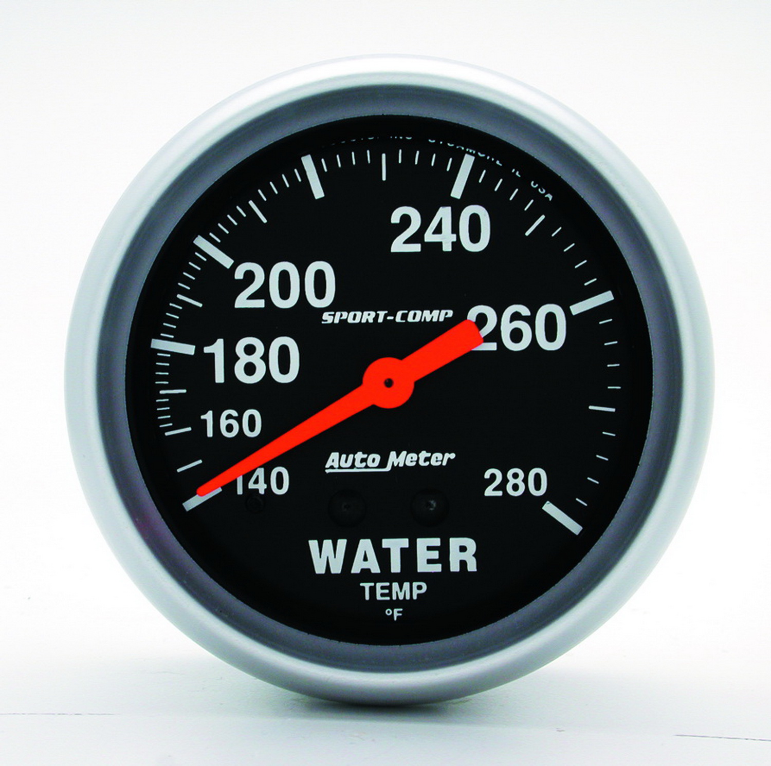 AutoMeter 3431 Sport-Comp Mechanical Water Temperature Gauge