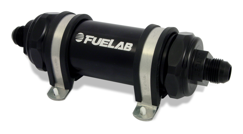 Fuelab 82803-1 Black 10 Micron Long Length In-Line Fuel Filter